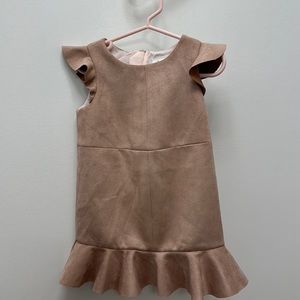 Girls Velvet Toddler Dress
